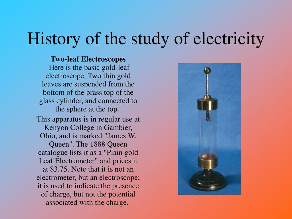 research study on electricity
