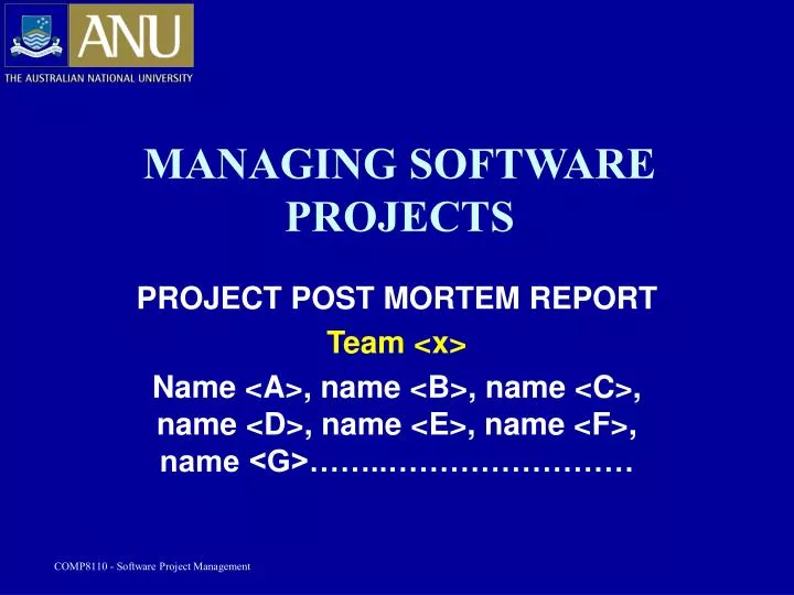 managing software projects n.
