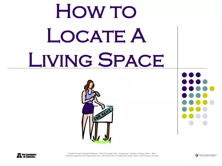 how to locate a living space n.