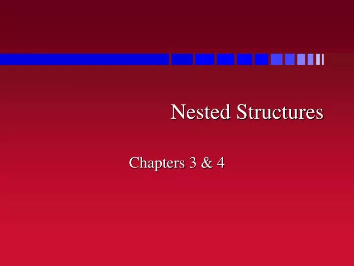 nested structures n.