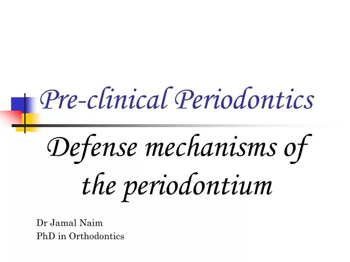 pre clinical periodontics n.