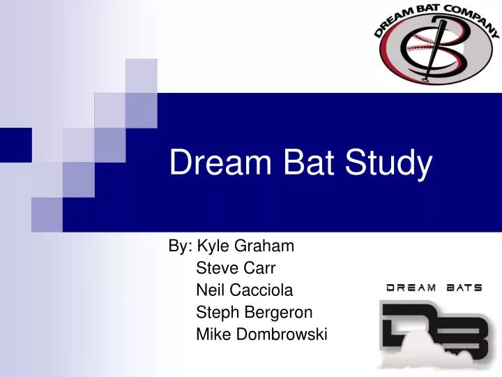 dream bat study n.