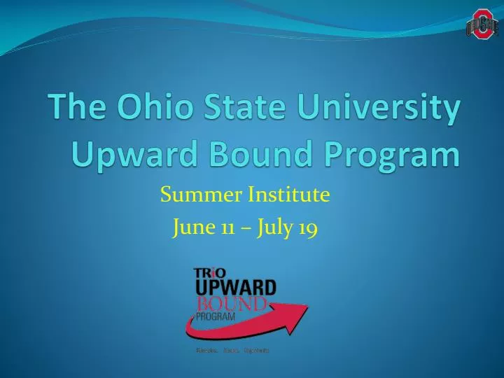 the ohio state university upward bound program n.