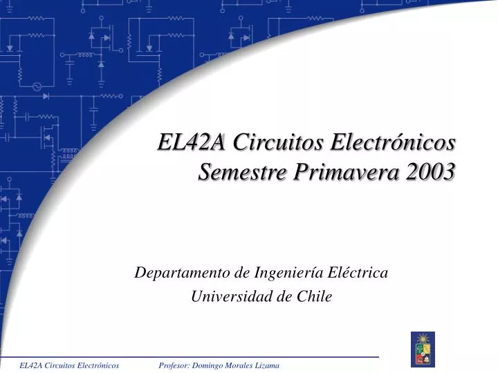 el42a circuitos electr nicos semestre primavera 2003 n.