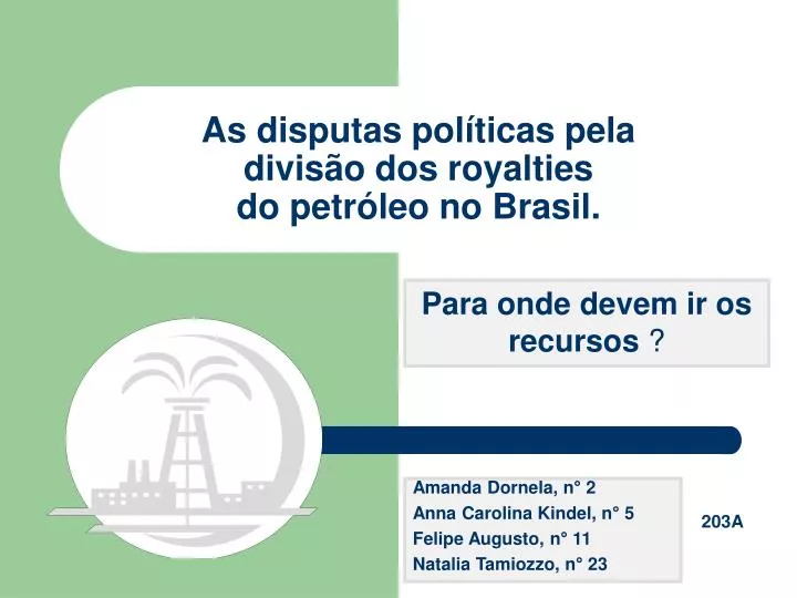 as disputas pol ticas pela divis o dos royalties do petr leo no brasil n.