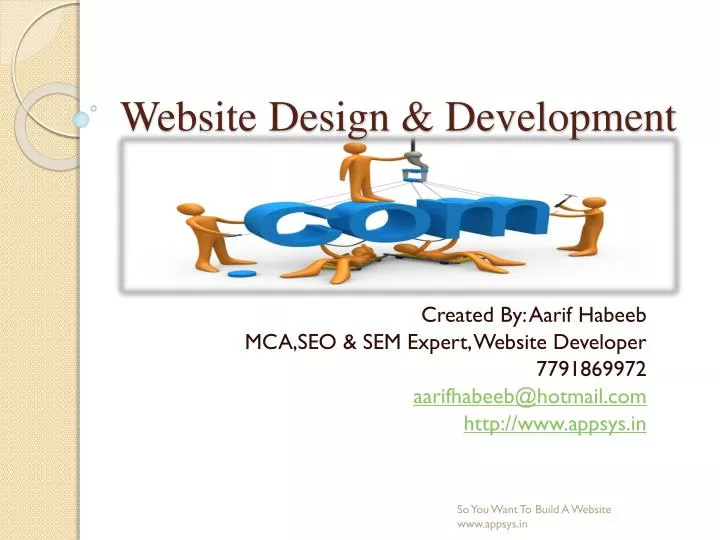website design development n.