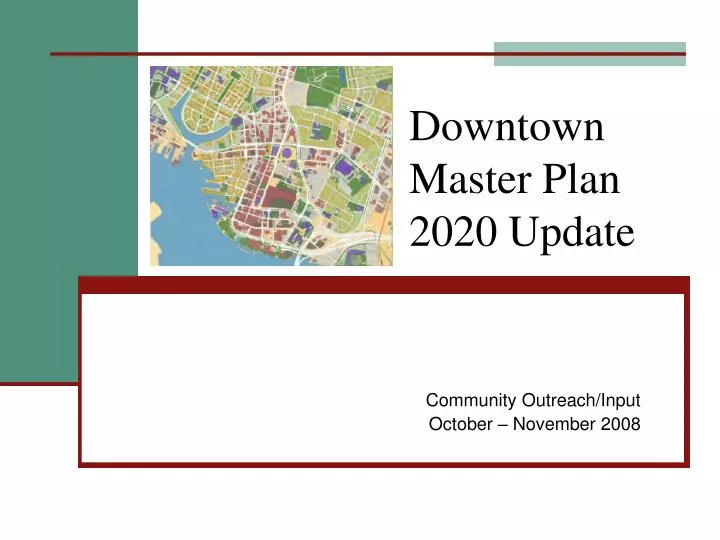 downtown master plan 2020 update n.