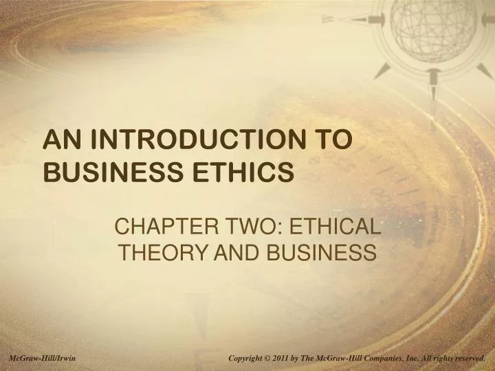 an introduction to business ethics n.