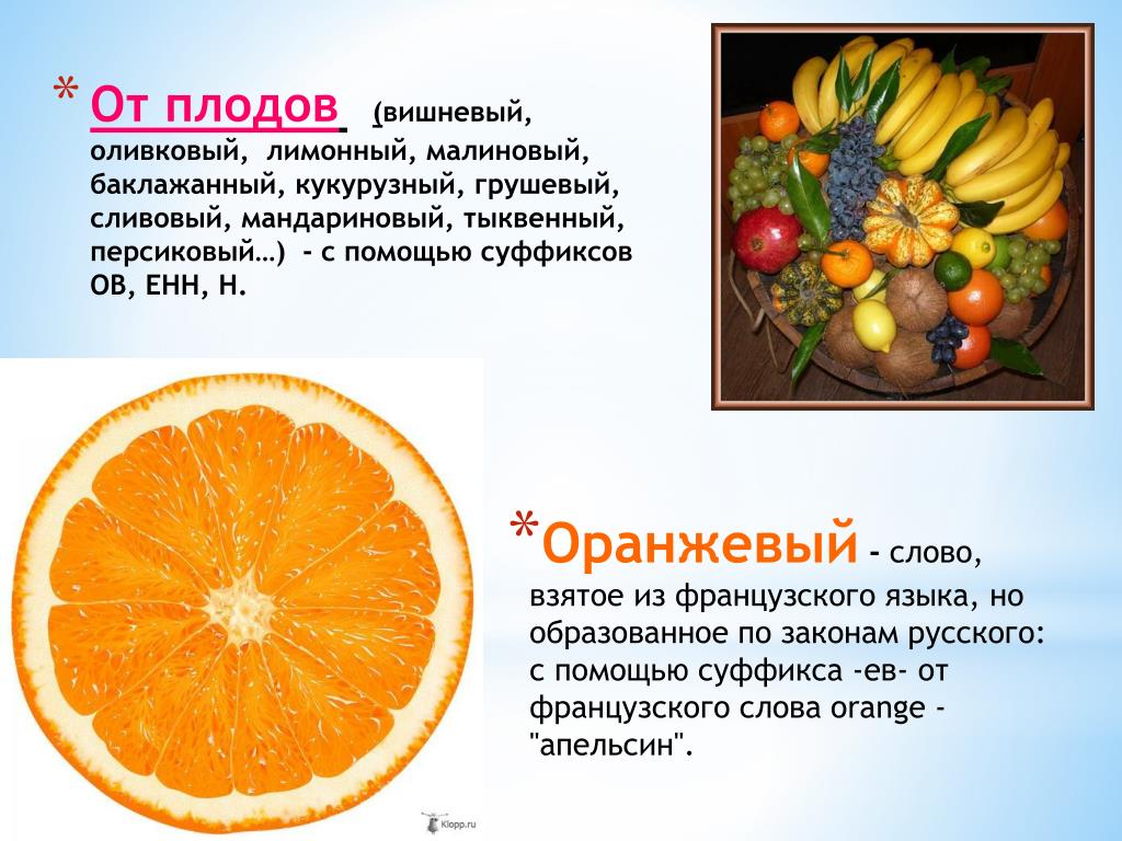 Апельсин новые слова. Оранжевый словарное слово. Предложение про апельсин. Происхождение оранжевого цвета. Предложение со словом апельсиновый.