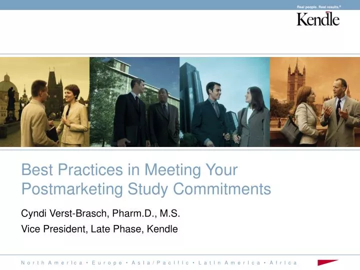 best practices in meeting your postmarketing study commitments n.