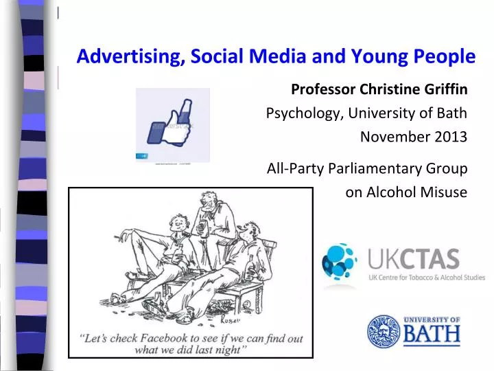 advertising social media and young people n.