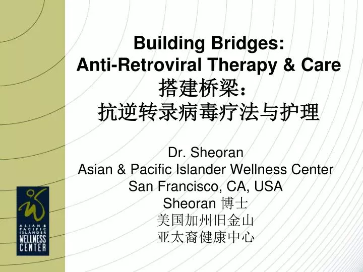 building bridges anti retroviral therapy care n.