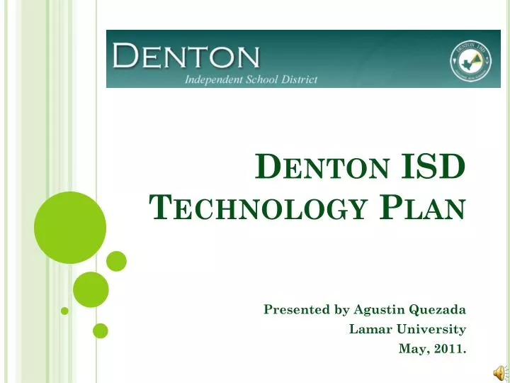 denton isd technology plan n.