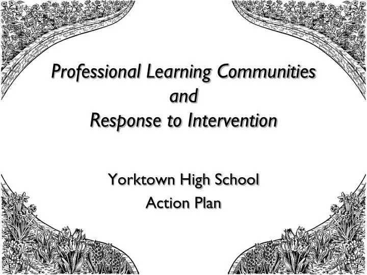 professional learning communities and response to intervention n.