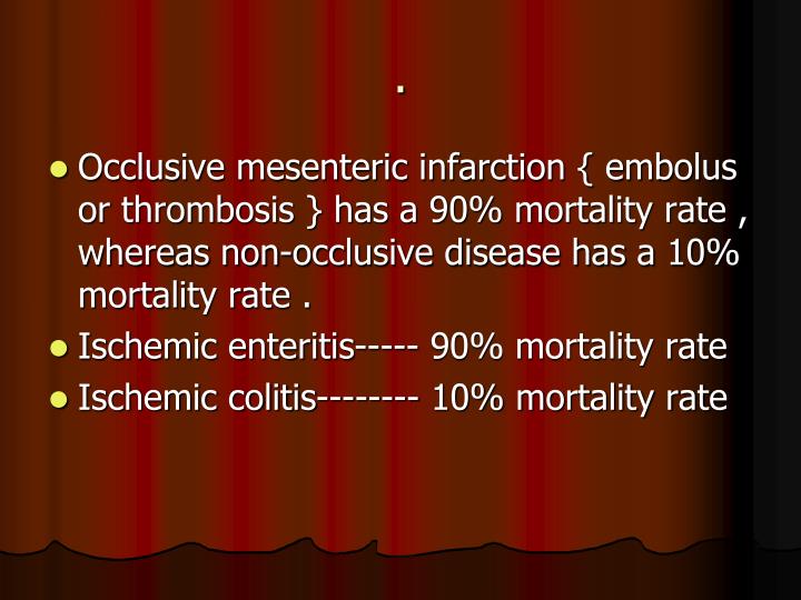 PPT Bowel Ischemia PowerPoint Presentation ID5787723