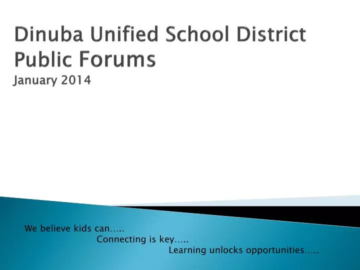 dinuba unified school district public forums january 2014 n.