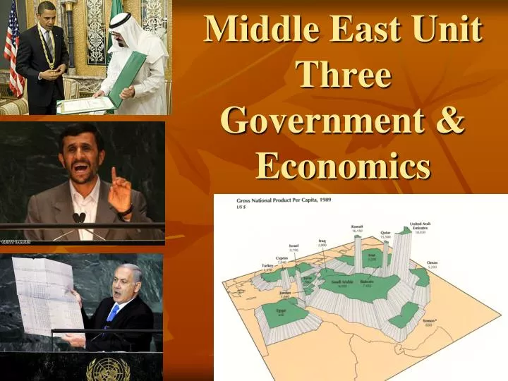 middle east unit three government economics n.