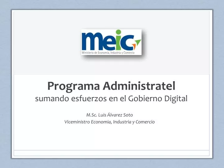programa administratel sumando esfuerzos en el gobierno digital n.