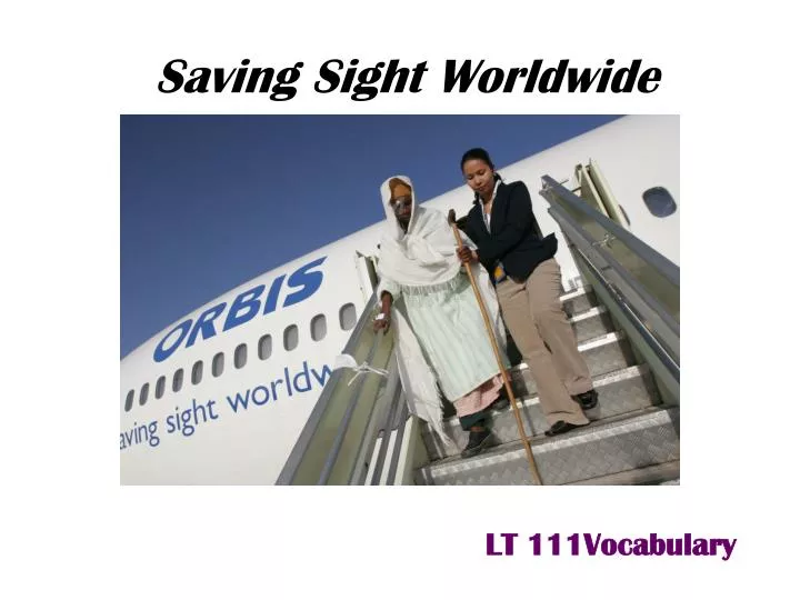 saving sight worldwide n.