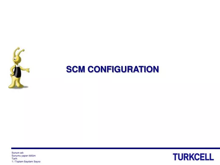 scm configuration n.