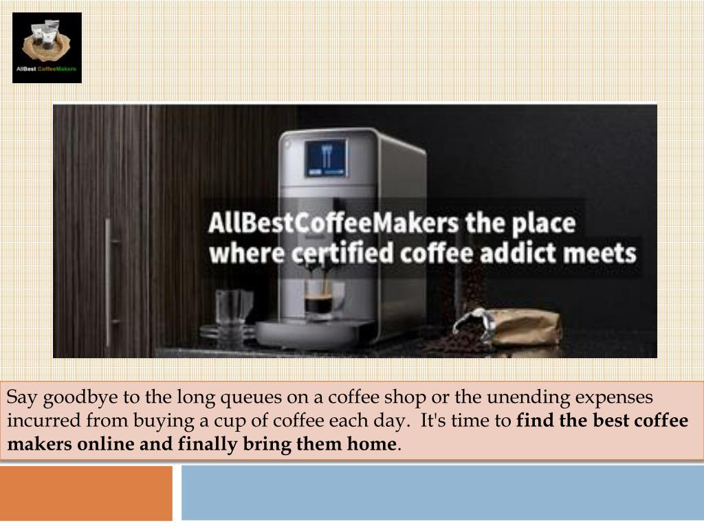 presentation on coffee maker
