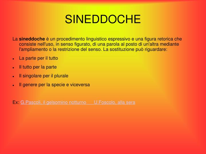 PPT FIGURE RETORICHE PowerPoint Presentation ID5789164