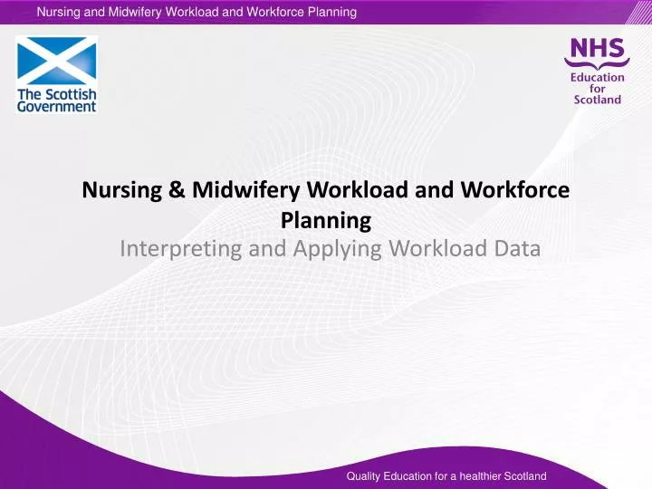 nursing midwifery workload and workforce planning n.