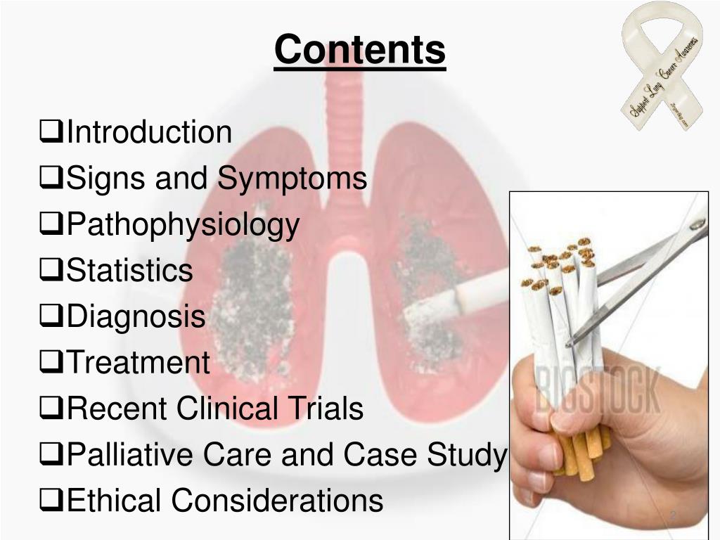 lung cancer ppt presentation free download