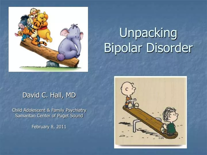 unpacking bipolar disorder n.