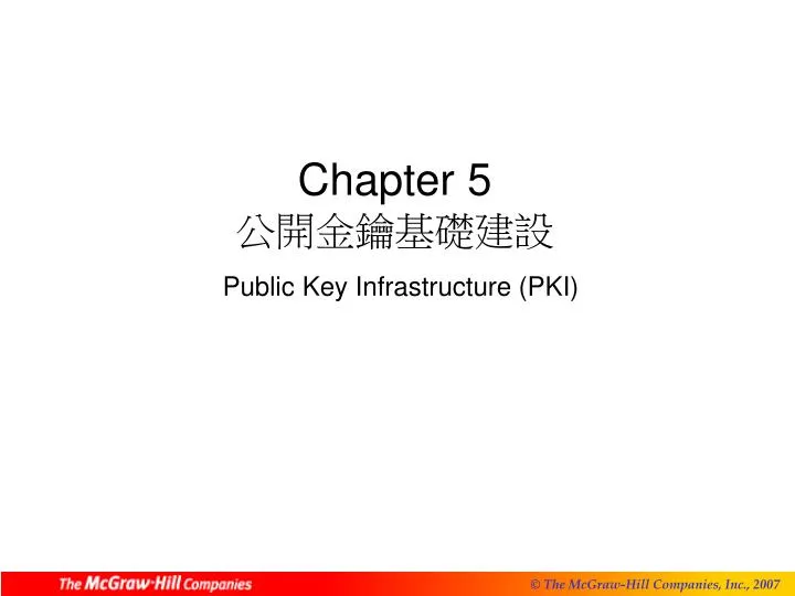 chapter 5 public key infrastructure pki n.