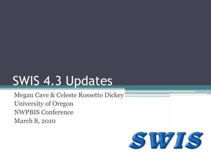 swis 4 3 updates n.