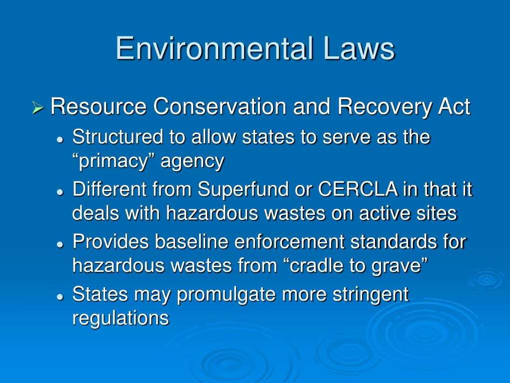 PPT Module 1 Environmental Policy and Regulation PowerPoint Presentation ID5791934