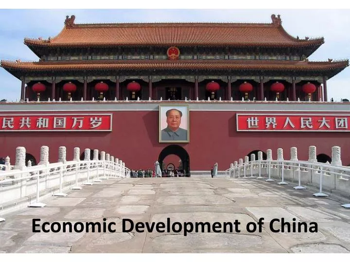 economic development of china n.