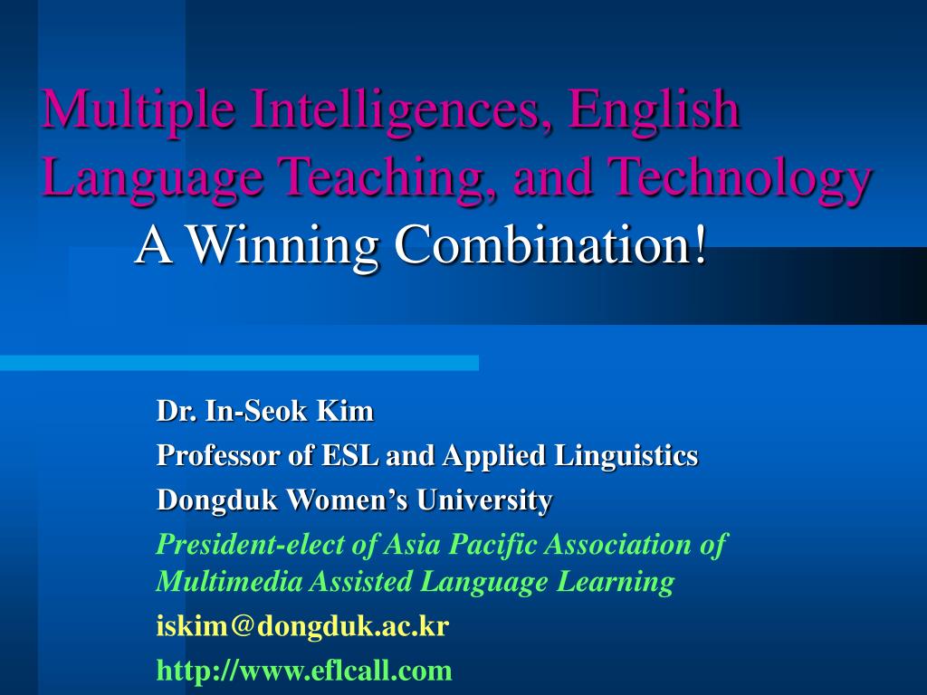 ppt-multiple-intelligences-english-language-teaching-and-technology-a-winning-combination