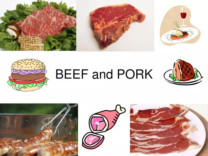 beef and pork n.