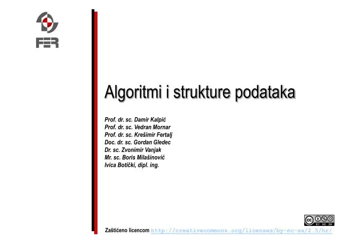 algoritmi i strukture podataka n.