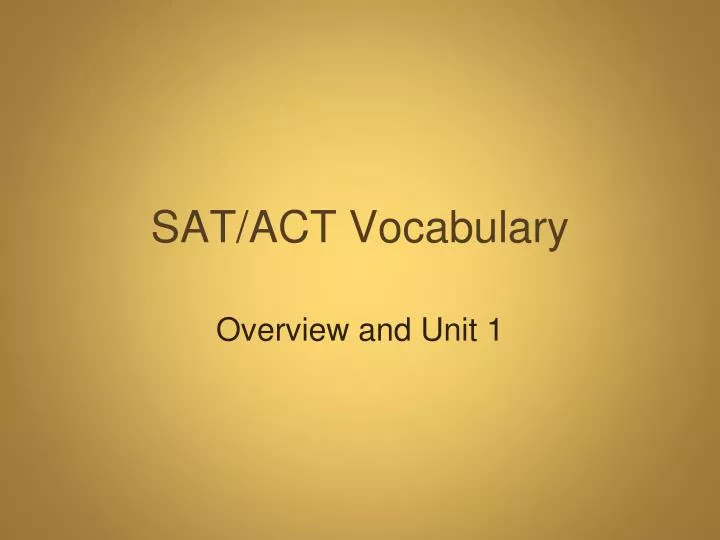 sat act vocabulary n.