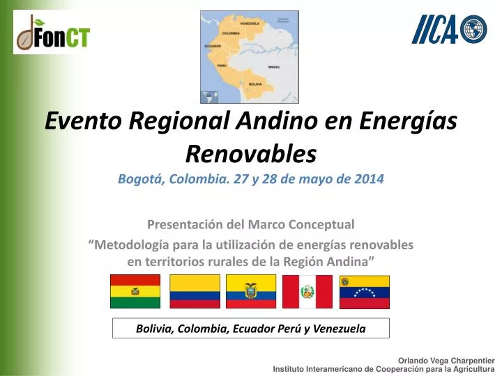 evento regional andino en energ as renovables bogot colombia 27 y 28 de mayo de 2014 n.