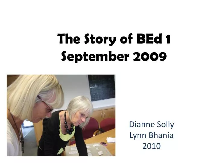 the story of bed 1 september 2009 n.