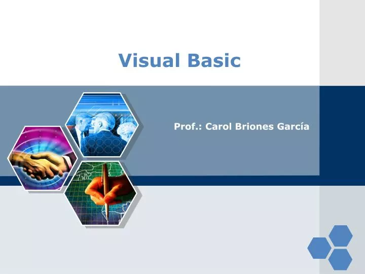 PPT - Visual Basic PowerPoint Presentation, free download - ID:5796411