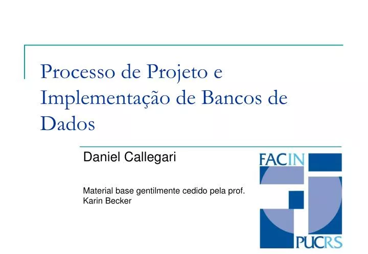 processo de projeto e implementa o de bancos de dados n.