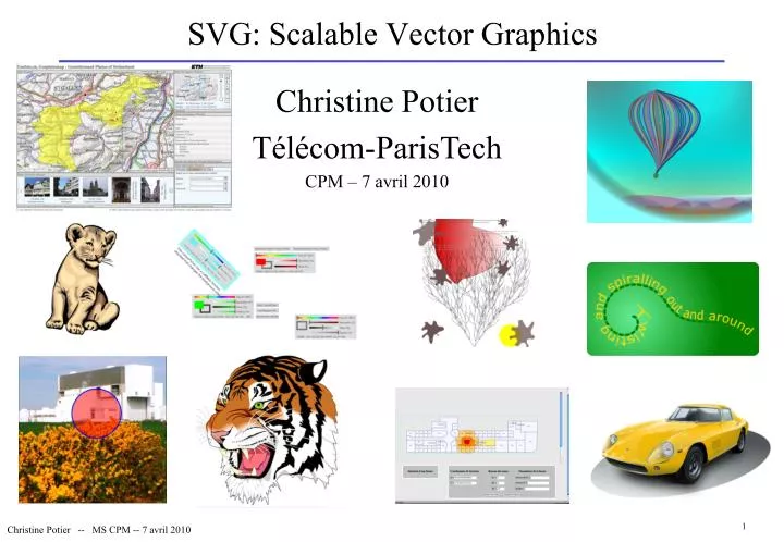 svg scalable vector graphics n.