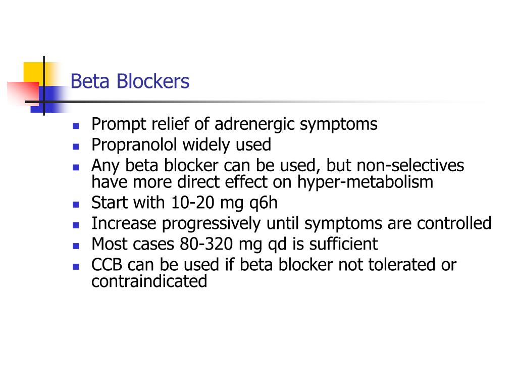 what is a beta blocker side effects