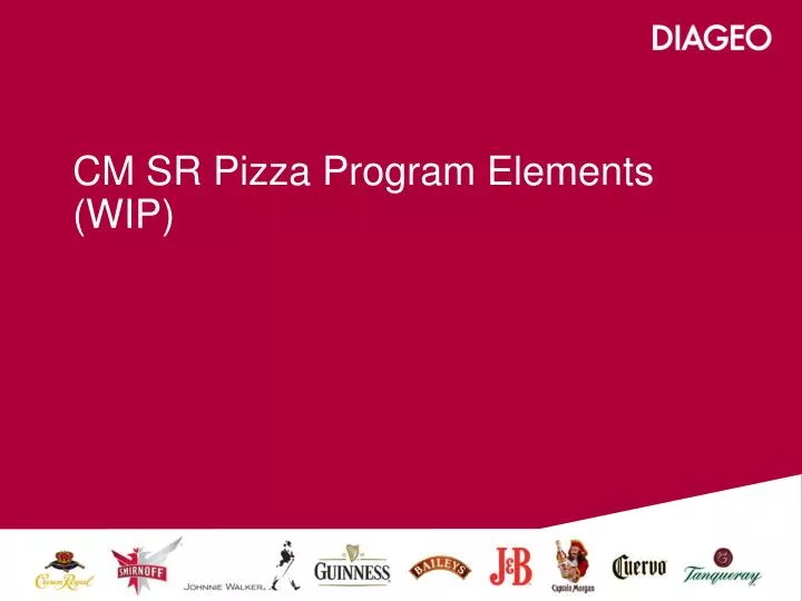 cm sr pizza program elements wip n.