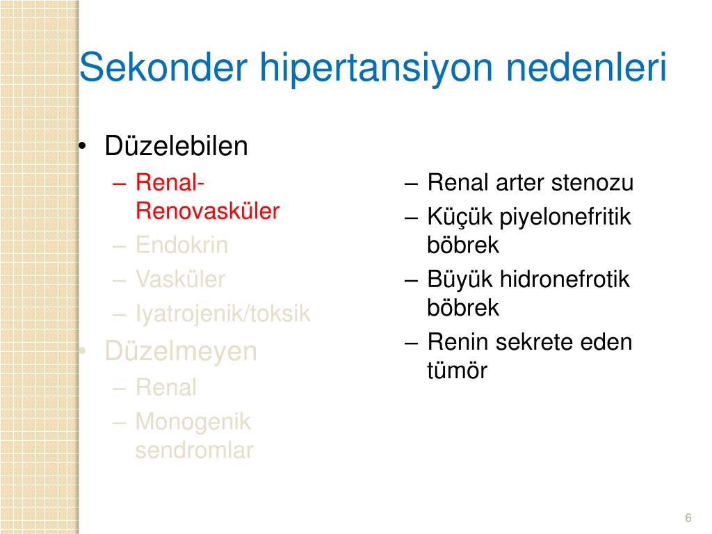 Endokrin Hipertansiyon | Makale | Türkiye Klinikleri