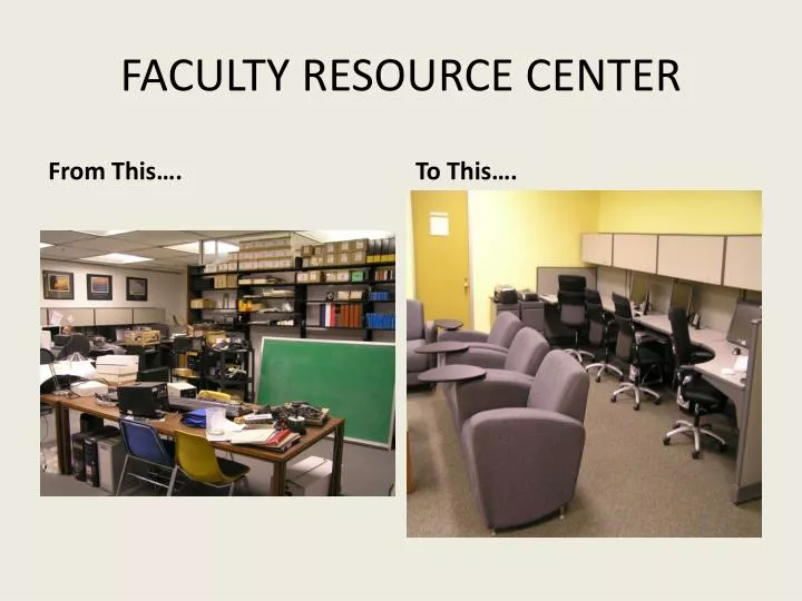 faculty resource center n.