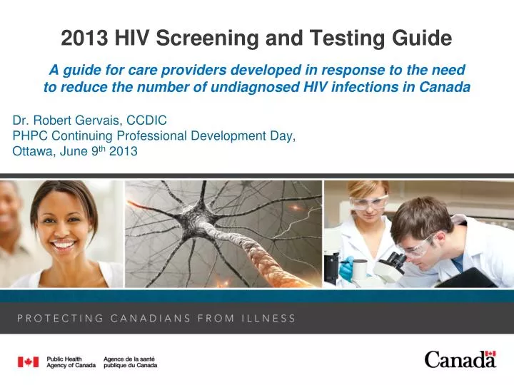2013 hiv screening and testing guide n.