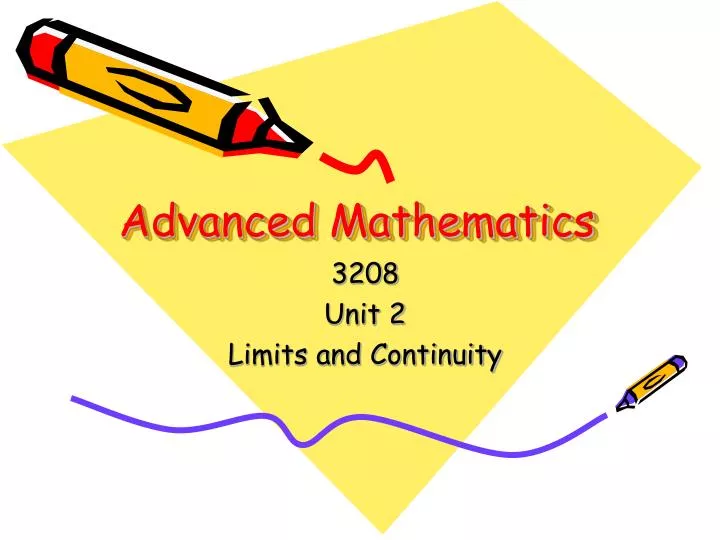 advanced mathematics n.