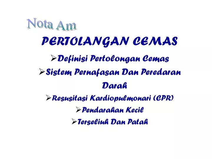 Ppt Pertolangan Cemas Powerpoint Presentation Free Download Id 5799401
