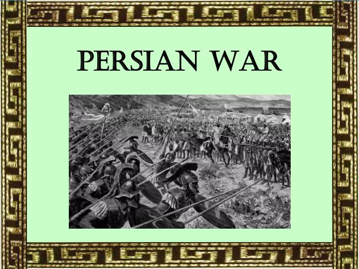 persian war n.